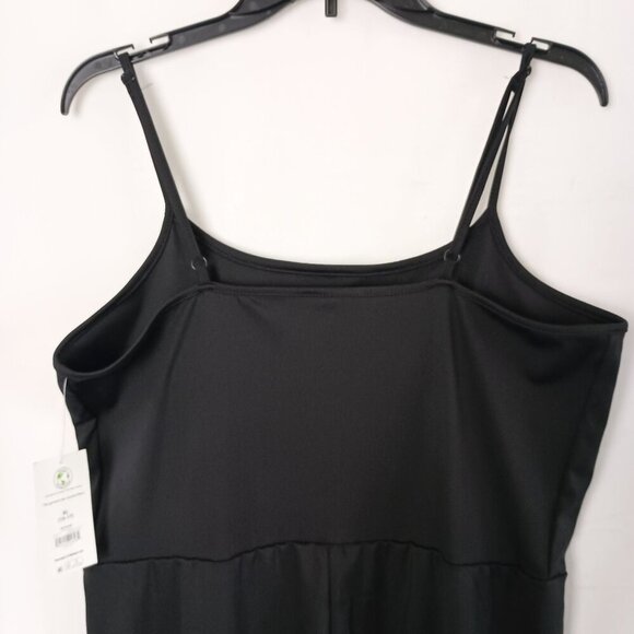 NoBo Black Spaghetti Strap Jumpsuit Stretchy Slim Leg Size XL NWT - Picture 5 of 8